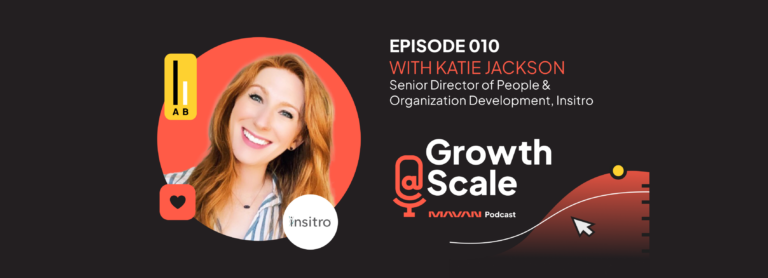 Episode 10– Balance, Boundaries, and the Future of Work – Katie Jackson – Senior Director – People & Organization Development, insitro